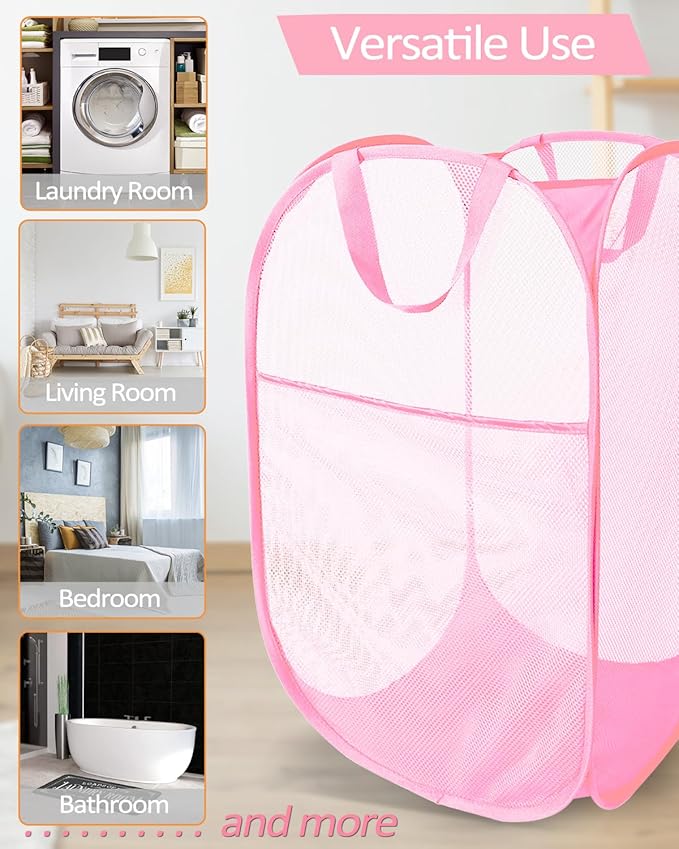 Durable Collapsible Laundry Baskets