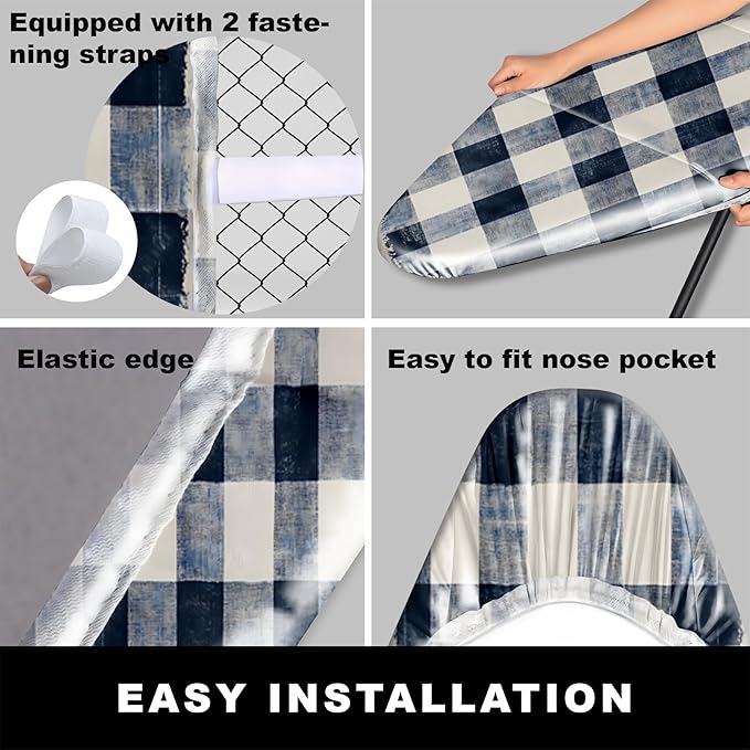 Ironing Board Cover 15x54 Inch- Standard Cotton Cover