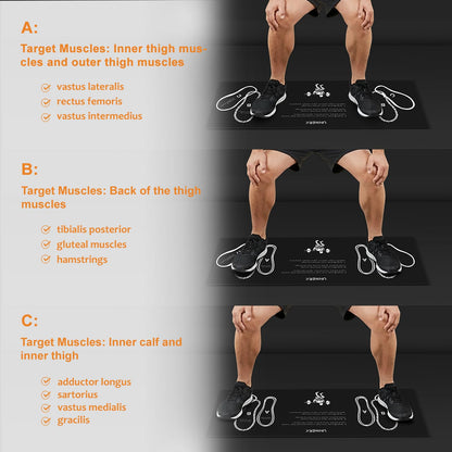 UNMERA Squat Wedge Block - Non-Slip Heel Elevator | Improves Squat Form, Mobility & Strength for Weightlifting, Deadlifts
