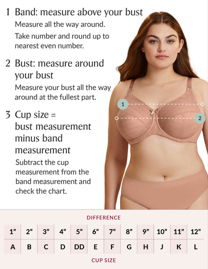Glamorise Full Figure Plus Size MagicLift Seamless Sports Bra Wirefree #1006 Black