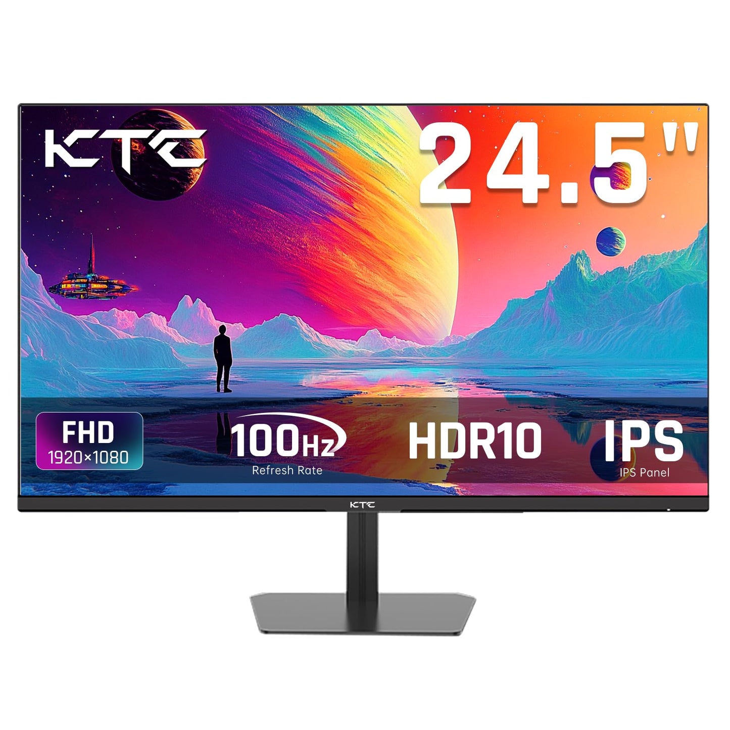KTC MegPad 32" Smart Portable TV, 4K Touch Screen Portable TV Monitor, Android 13 Google EDLA Certified 8G RAM+128G Storage, Octa-core CPU 9500mAh Battery, Dual 6W Speakers WiFi 6