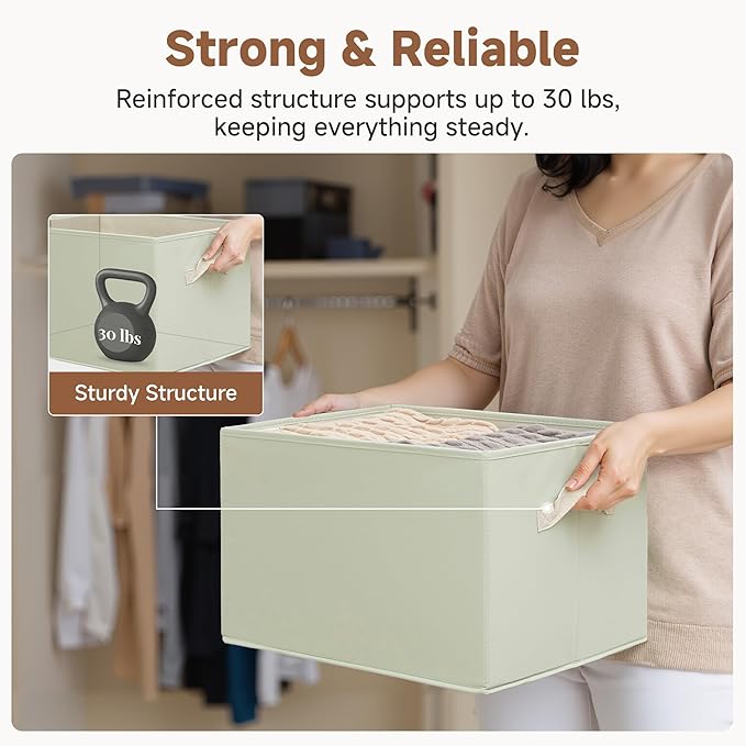 StorageWorks Storage Basket for Shelves, Closet Organizers and Storage Baskets