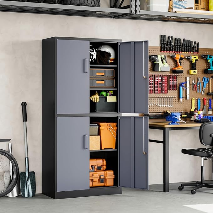Yizosh Metal Storage Locking Cabinet