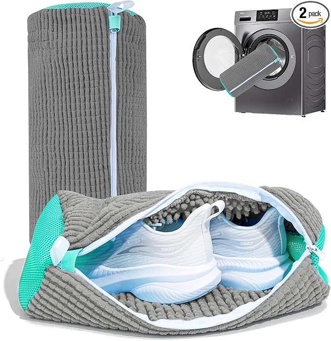Shoe Washing Machine Bag: Laundry Shoe Bag