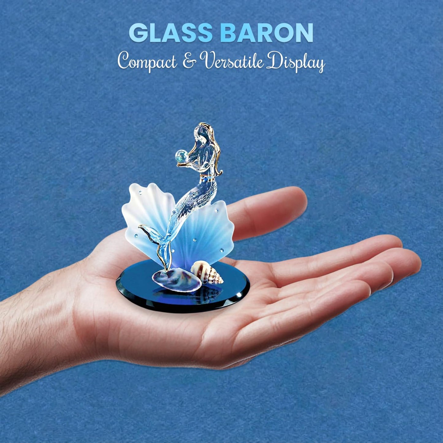 Glass Baron Mermaid Figurine