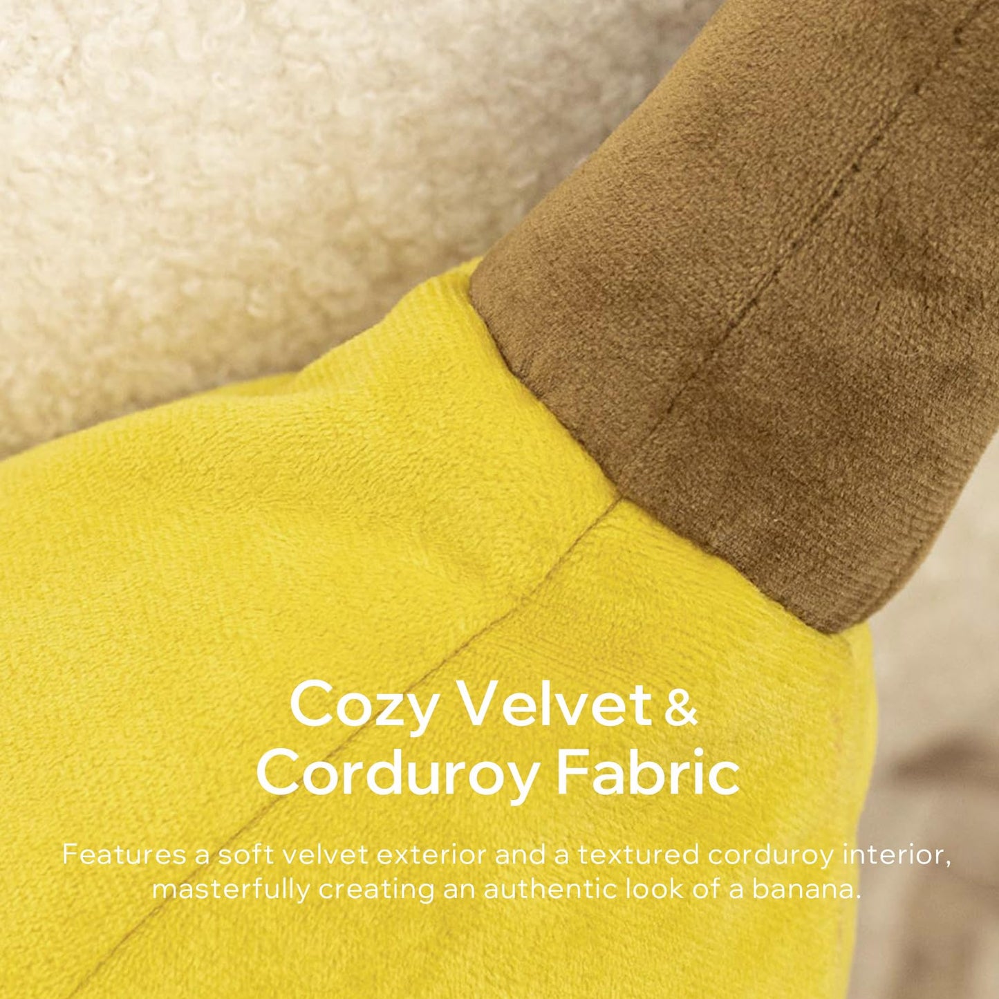 Phantoscope Papaya Shaped Throw Pillow, Fruit Themed Cushion for Couch, Bed and Chair, Pink, 10 x 15 inches