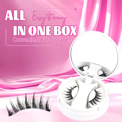 Veleasha Magnetic Eyelashes Manga Lashes Spiky Lash Magnetic Lashes with Applicator Natural Look Reusable No Glue Easy to Apply & Remove Soft False Eyelashes Lash Wispy (Chic)