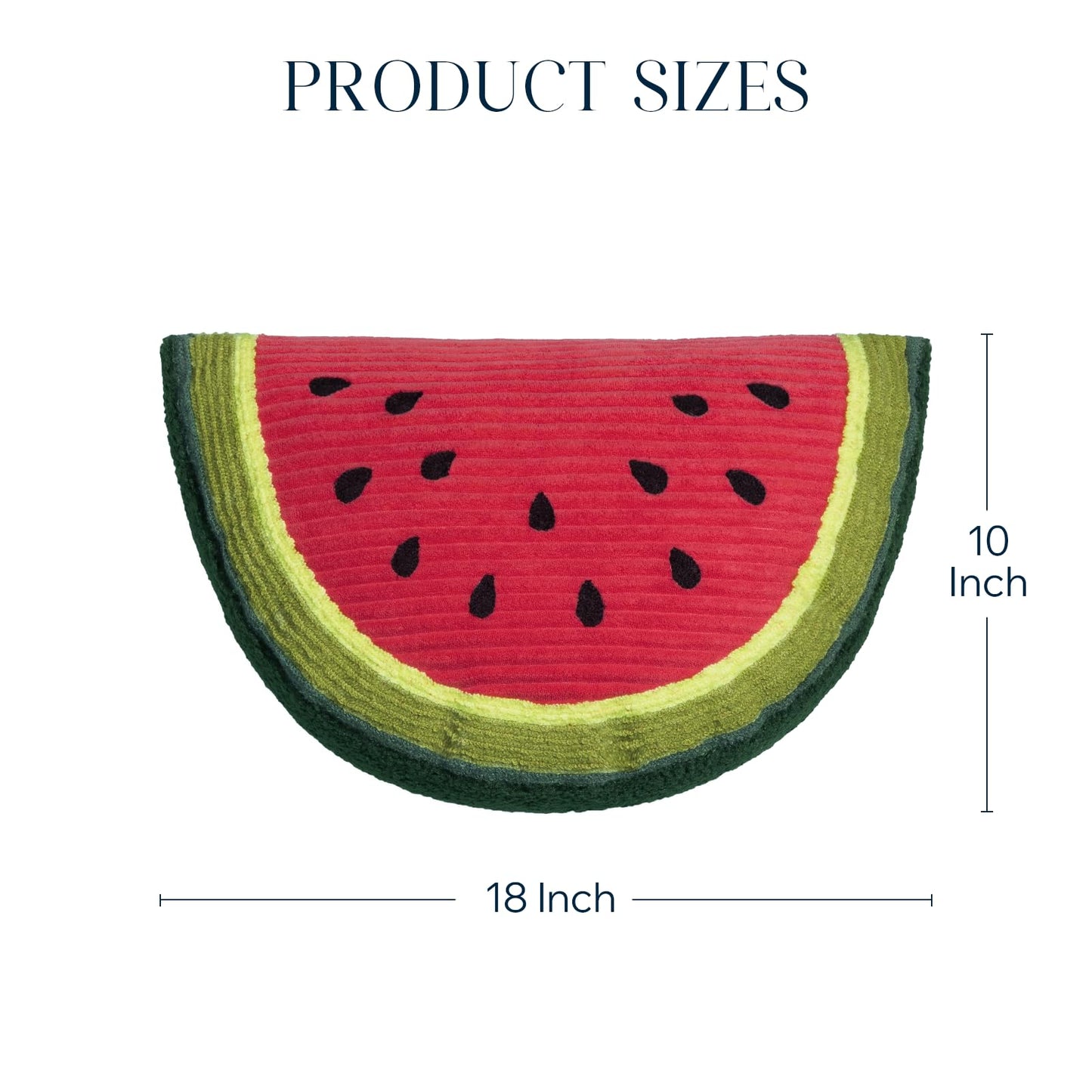 Phantoscope Papaya Shaped Throw Pillow, Fruit Themed Cushion for Couch, Bed and Chair, Pink, 10 x 15 inches