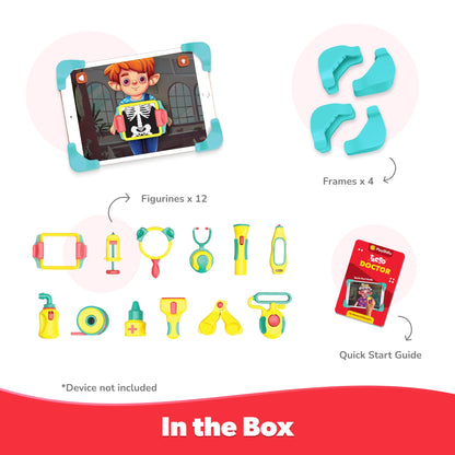 PlayShifu STEM Toys for Kids - Tacto Doctor (Interactive Kit + App) - Pretend Play with Real STEM Learning