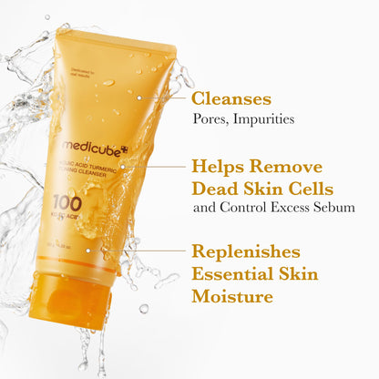 medicube PDRN Marshmallow Whip Cleanser | Face Wash, Cleansing Foam for Pore Care & Uneven Skin Tone | Gentle Daily Deep Cleansing | Hydrating and Nourishing Facial Cleanser | Korean Skincare