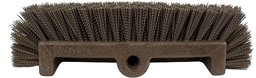SPARTA Multi-Level Tile Scrub Brush 12" Wide Brush Head, Heavy-Duty Tile