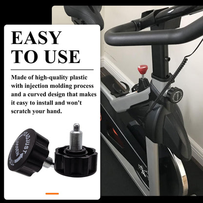 Niuohoy M16 Pull Pin Knob 2PCS Spring Adjustment Fitness Pop-up Knob Exercise Bike Replacement Parts for Fitness Equipment (Large)
