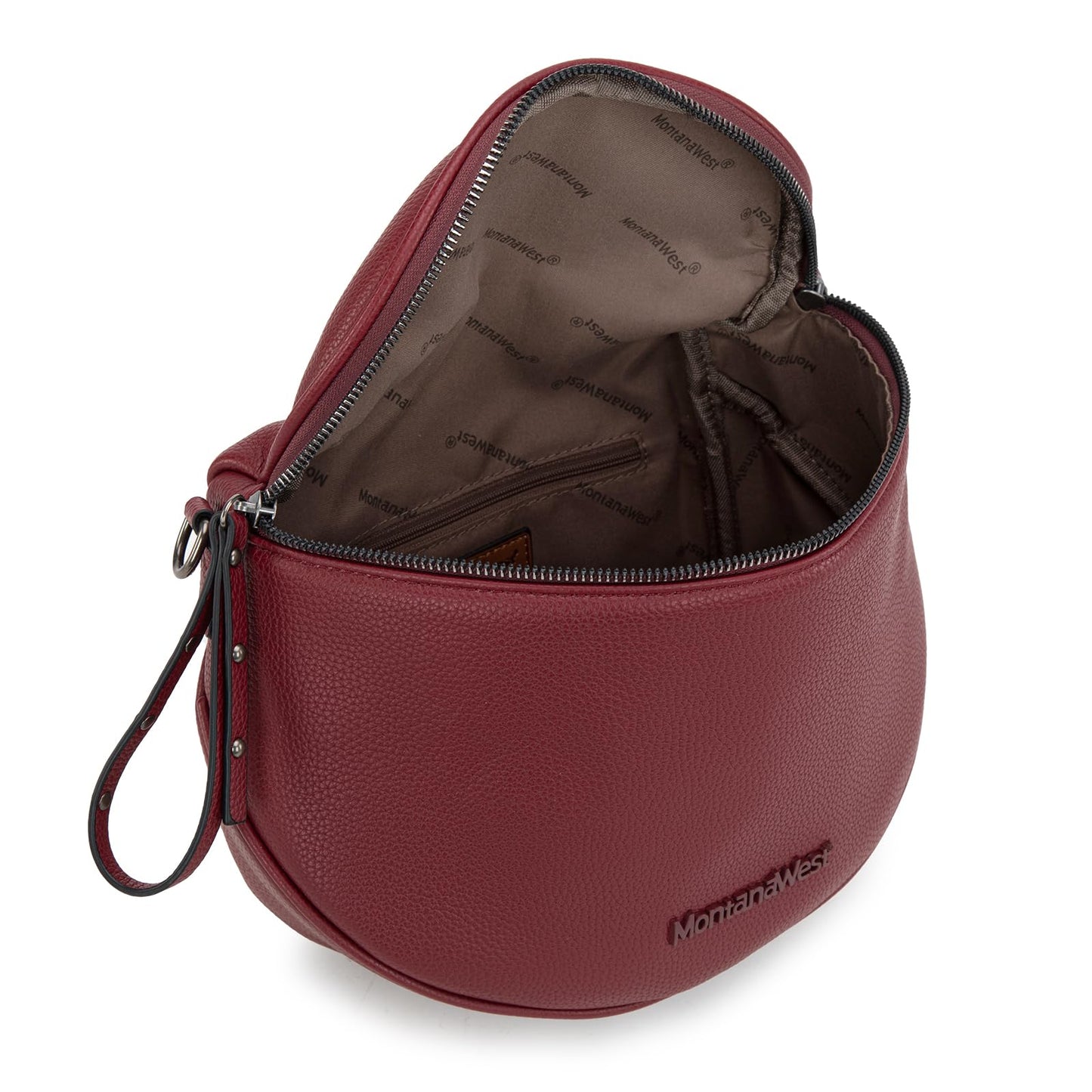 Montana West Large Crossbody Bags for Women Bum Bag Sling Purse with Adjustable Strap
