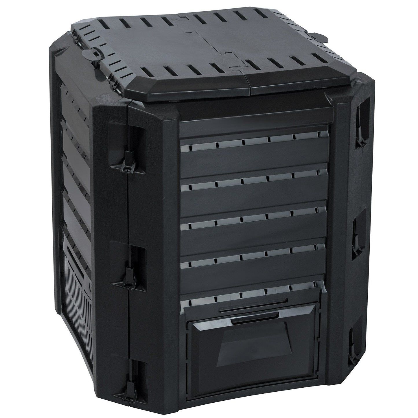 DEUBA® 800 Litre Garden Composter Bin | Composting Waste Box | Recycling | Dog Waste | Food Caddy | Worm Farm | Outdoor Compost Eco Storage Bins | Large