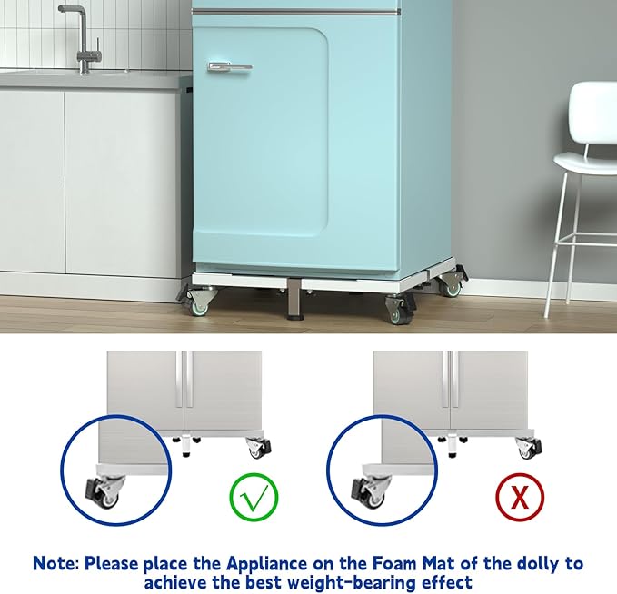 Heavy Duty All Steel Fridge Stand