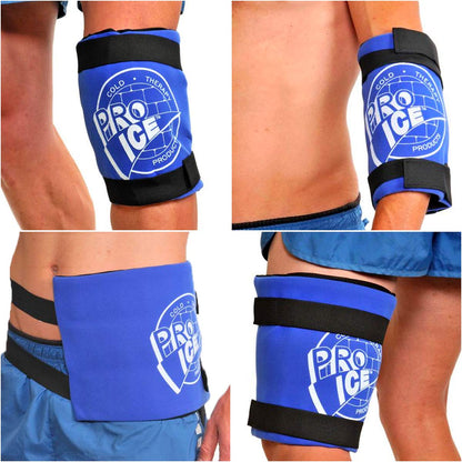 Pro Ice Cold Therapy Ice Pack Body Wrap for Knee, Arms, Hip or Back + Ice Pack Insert for PI 400 & PI-401