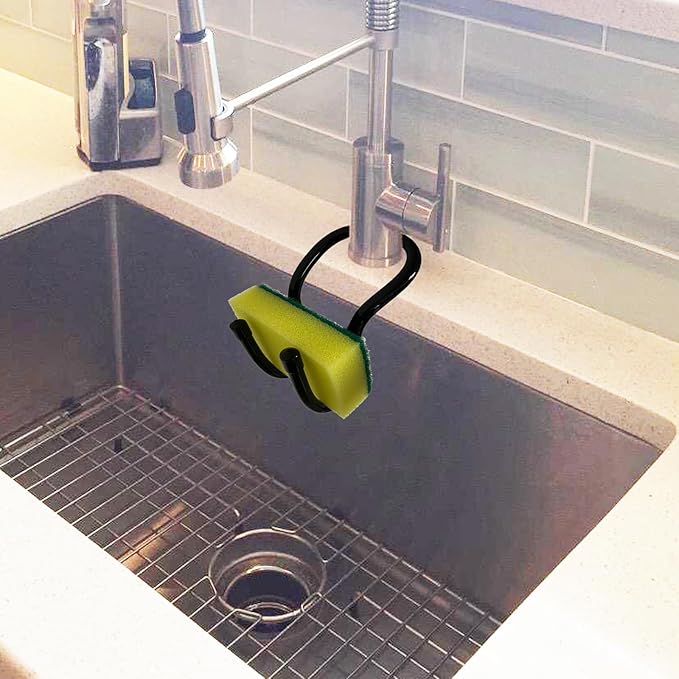 Pmsanzay Sling Flexible Sink Caddy, Sink Sponge Holder Organizer, Non-Slip –