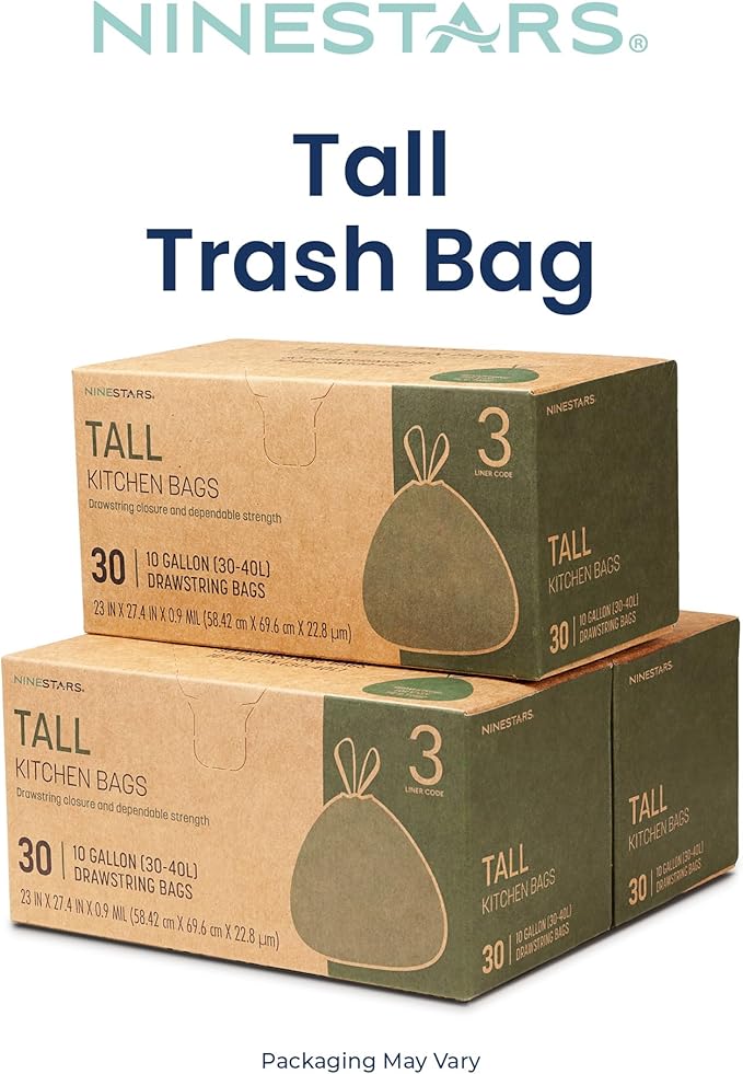 Ninestars Extra Strong Trash Bags