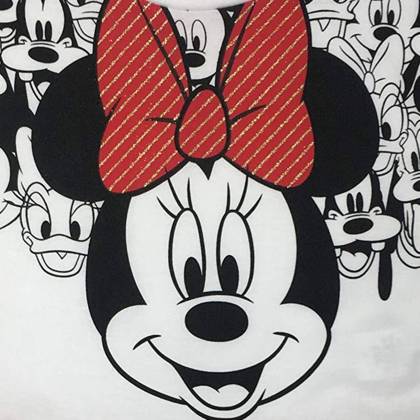 Disney Minnie Mouse Toddler Girls Dress White/Red 2T