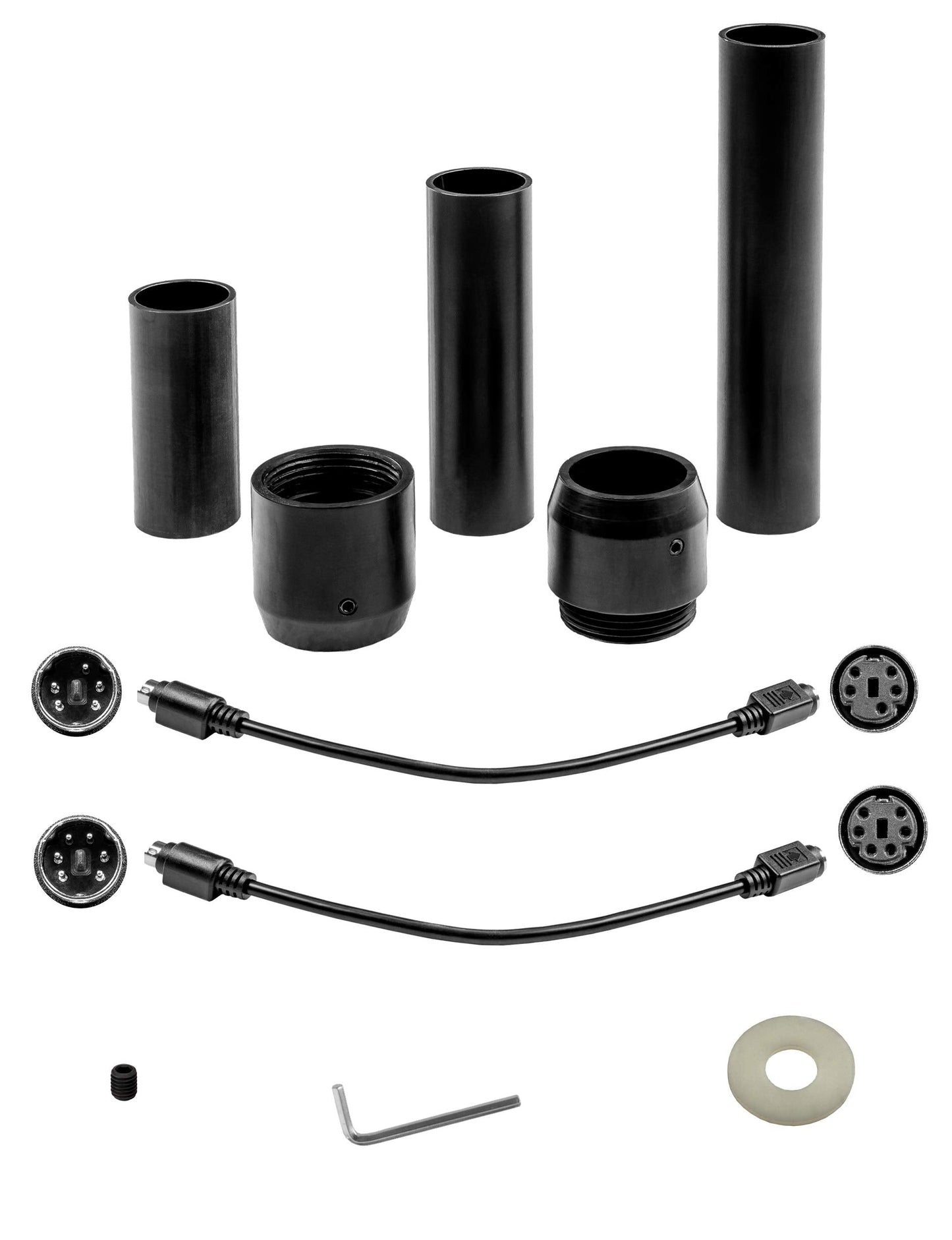 Flight Stick Grip Extension Kit Configuration #7 Compatible with Thrustmaster Warthog, F-16C Viper HOTAS, F/A 18, VirPil, WinWing and Moza AB9 Flight Sticks And Bases