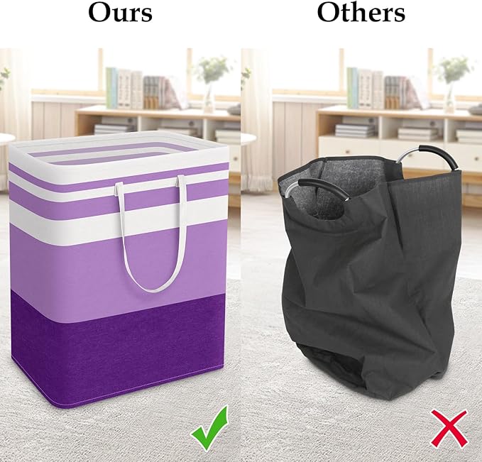 StorageRight Large Collapsible Laundry Basket Hamper