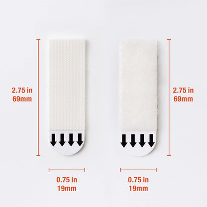 MOVELYST 240-Pairs(480 Strips) Medium Picture Hanging Strips Heavy Duty, Removable Hook and Loop Tape, Waterproof Adhesive Strips for Frame Hanging