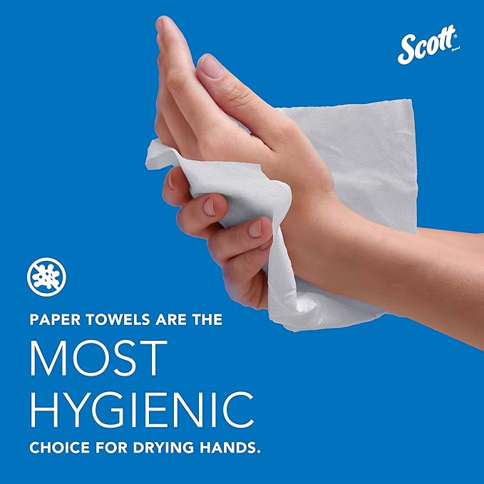 Scott Professional Universal Multifold Narrow Width Paper Towels, Absorbency