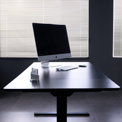 FLEXISPOT 79"x32" Large Dual Motor Electric Standing Desk, Black - 198 LBS Heavy-Duty Capacity, Ideal for Home Office, Creative Studio, or Multi-Monitor Setup