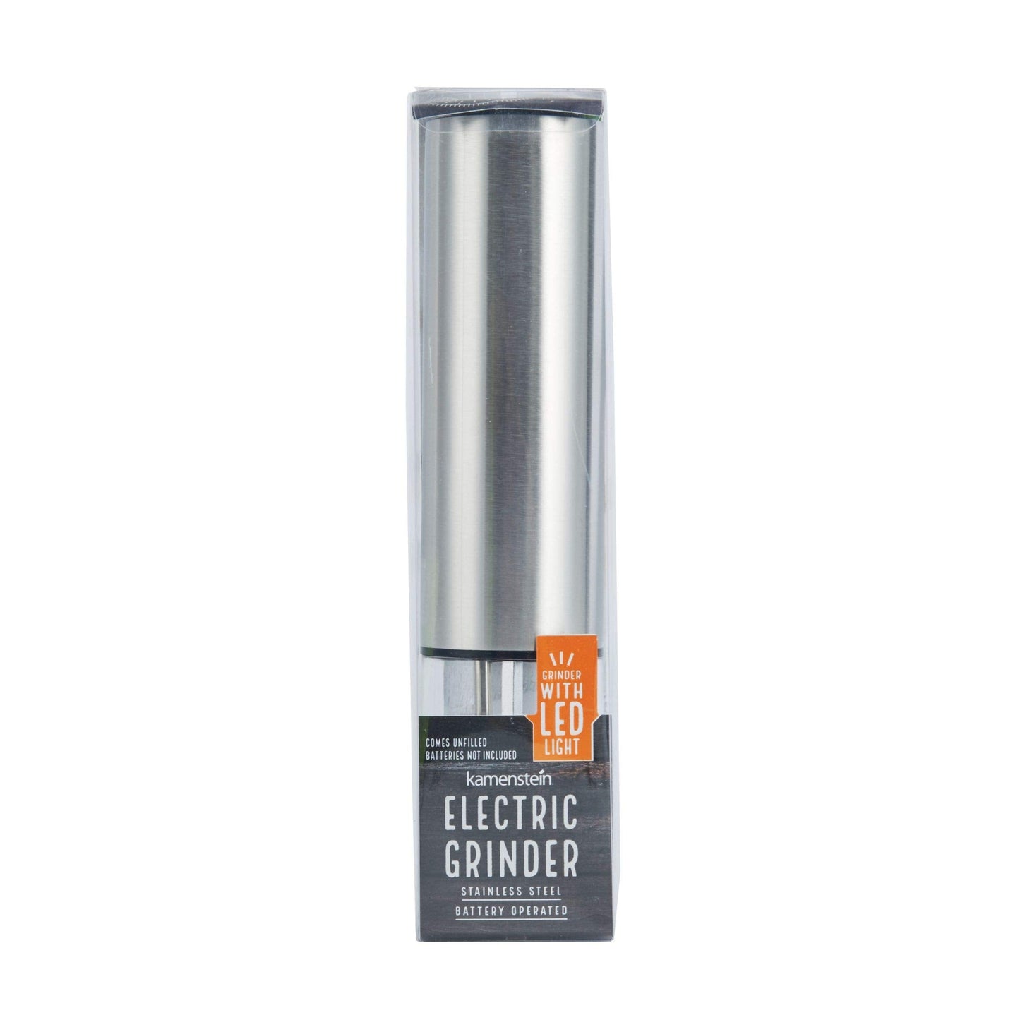 Kamenstein Unfilled Battery Operated Grinder with Light