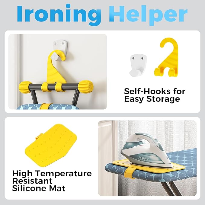 KINGBOARD Ironing Board, Compact Iron Board