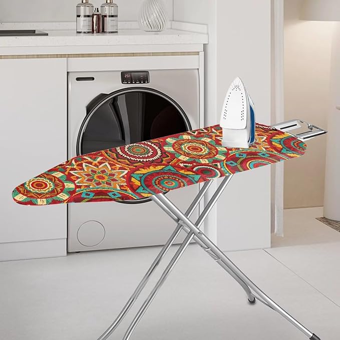Boho Mandala Flower Print Ironing Protector