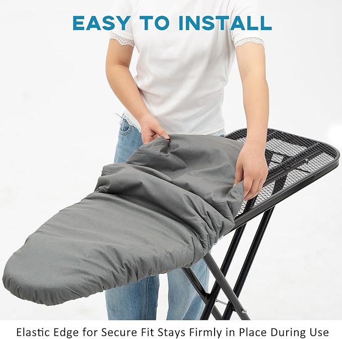 Ironing Board Cover and Pad 15x54, Full Size Extra Thick Padded Iron Board Cover