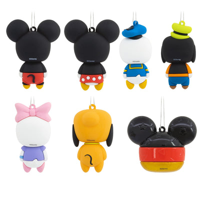 Hallmark Disney Mickey Mouse Mystery Christmas Ornaments, Shatterproof, Set of 2