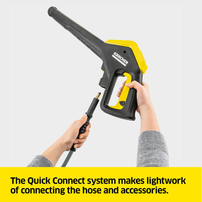 Kärcher K 7 Power Flex pressure washer, pressure: max. 180 bar, flow rate: 550 l/h, area coverage: 60 m²/h, water filter, weight: 17.2 kg, high-pressure Flex hose, dirt blaster, spray lance