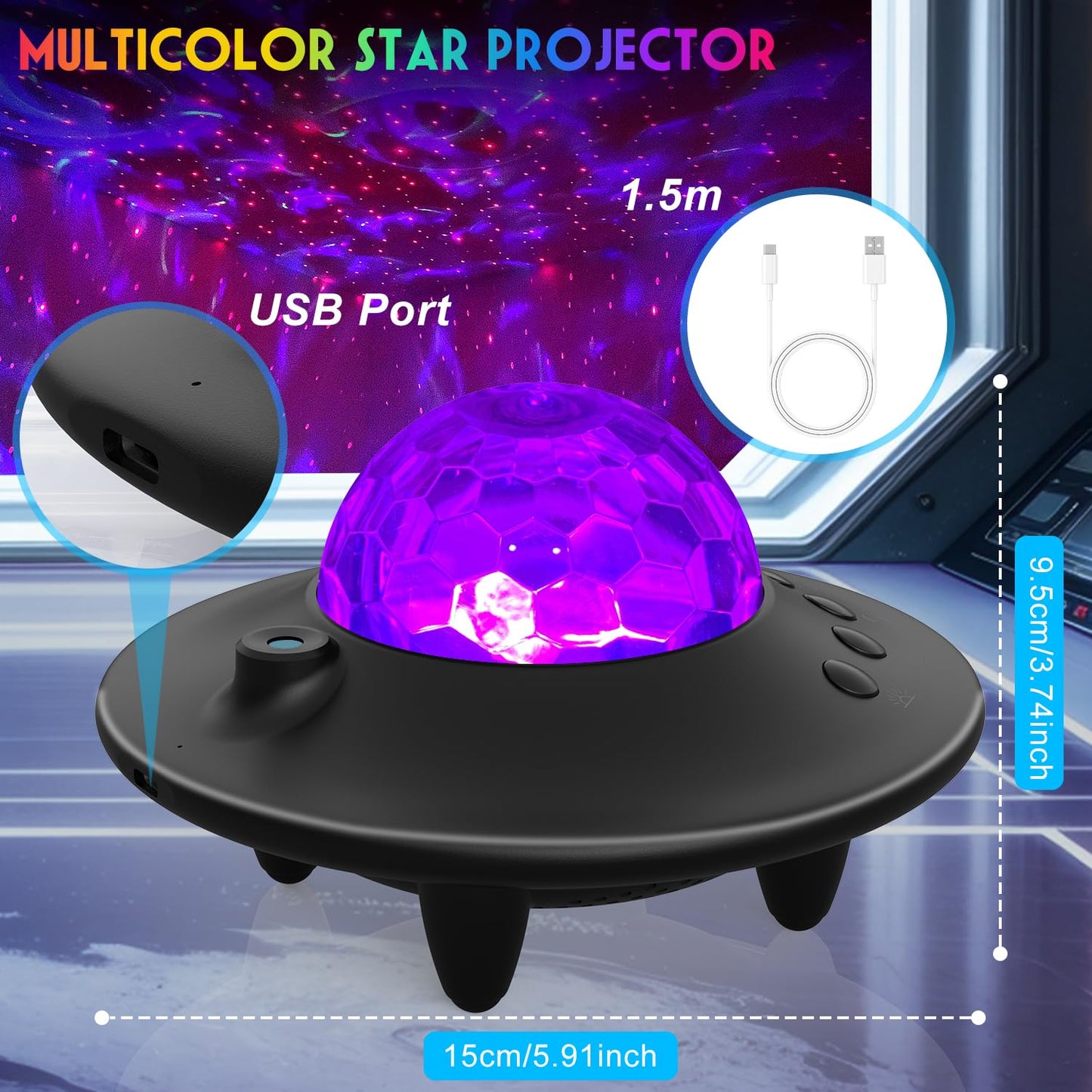 Space Star Projector,Galaxy Projector,Starry Nebula Ceiling LED Lamp with Timer,Remote and Adjustable Brightness,Night Light for Kids Adults,Home Decor,Gifts for Christmas,Birthdays,Valentine's Day