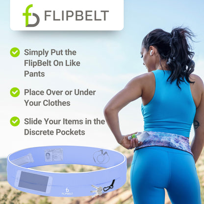 FlipBelt Classic - Periwinkle - S