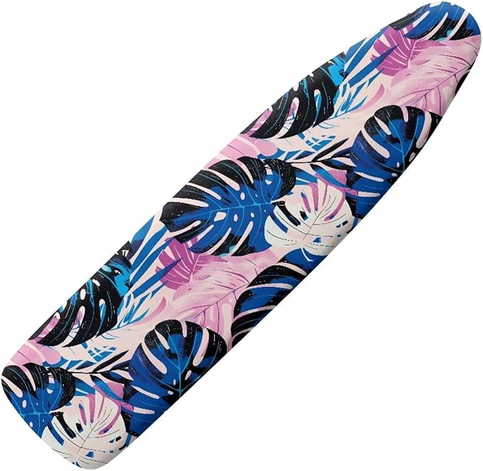 Tropical Palm Tree Leaves Ironing Board and Pad Standard Size Ironing Board