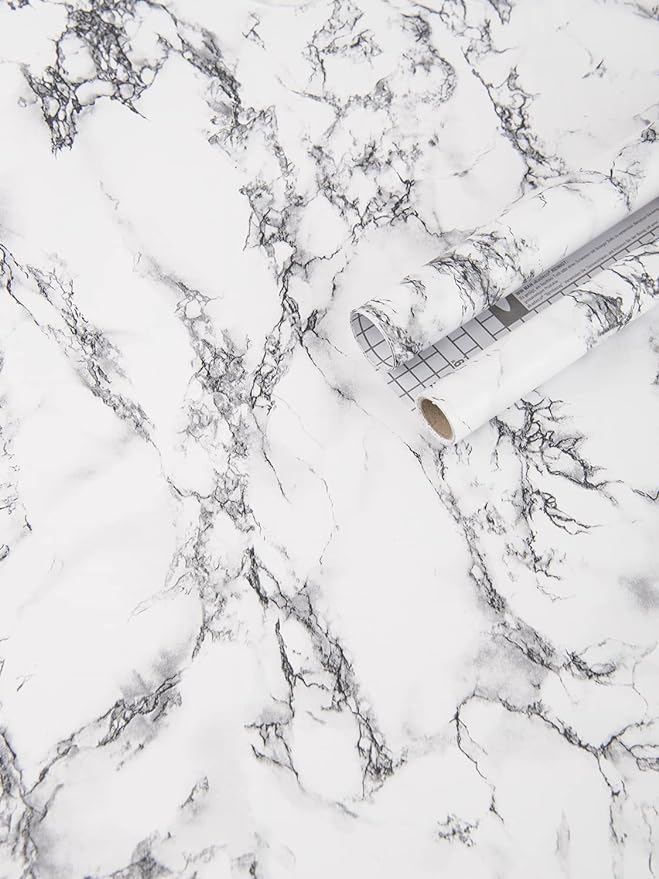 Art3d 15.8" x 120" Wall Panel Marble