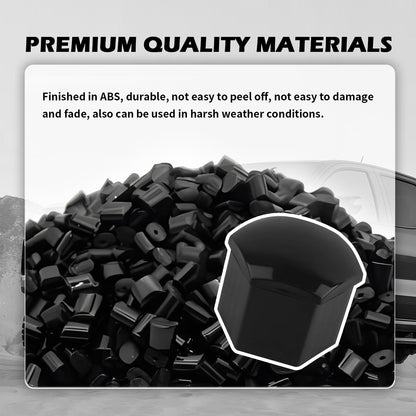 20PCS 21mm Lug Nut Covers with Disassembly Tool,Hex Lugnut Covers for Protecting & Decorating Wheel Bolts,Rust-Resistant Car Accessories Lug Nut Caps for Cars SUVs (21mm)