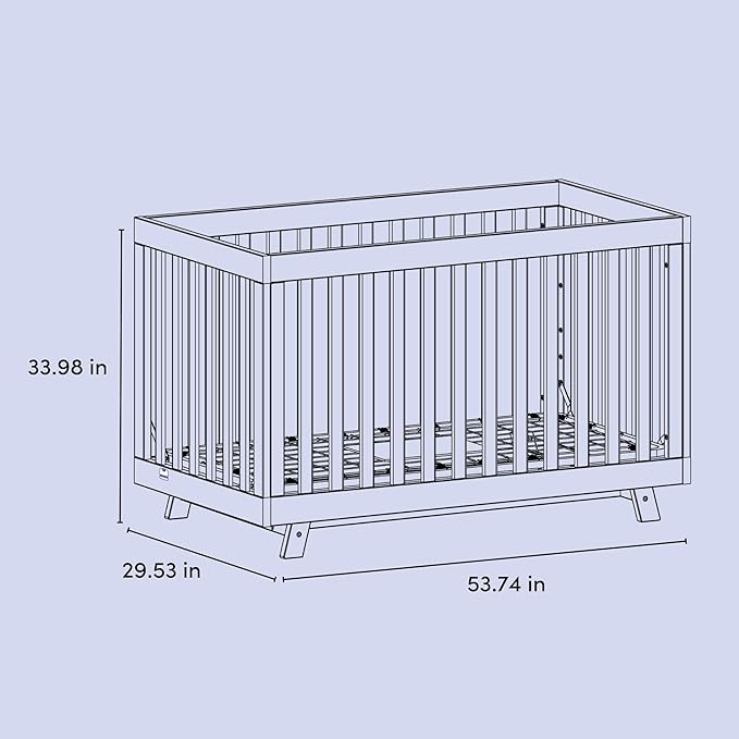 Storkcraft Beckett 3-in-1 Convertible Crib – GREENGUARD Gold Certified