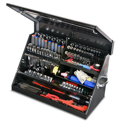 Montezuma – ME300B – 30-Inch Portable TRIANGLE Toolbox – Multi-Tier Design