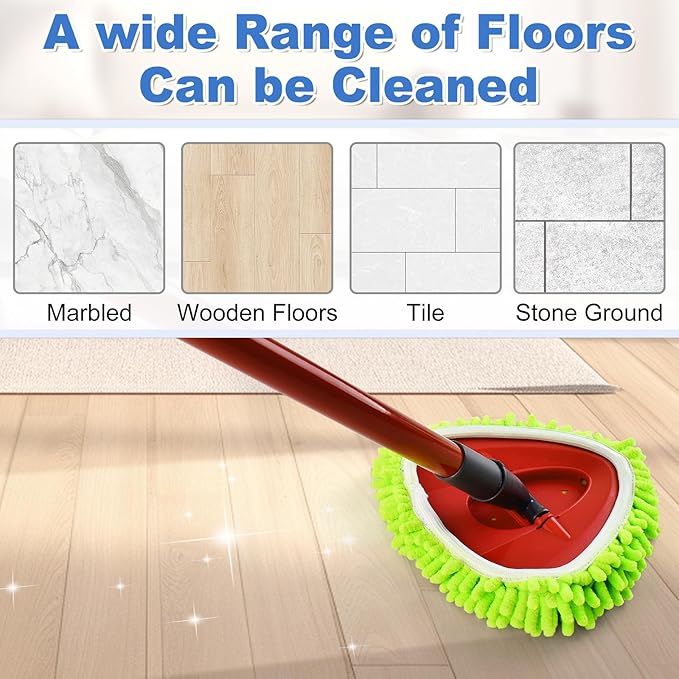 6 Pack Mop Head Replacement Compatiable