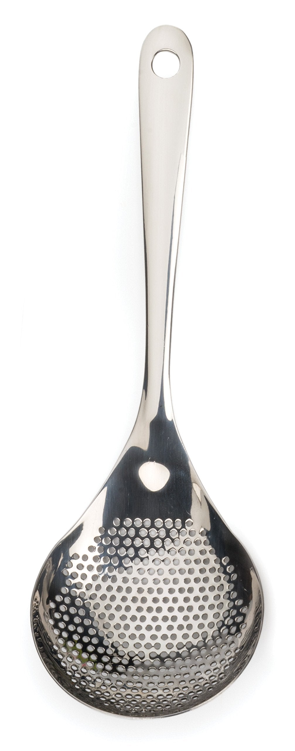 RSVP International Endurance Kitchen Collection Pierced Straining Tools, Spoon, 18/8 Stainless Steel