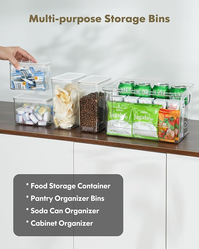 Trash Bag Dispenser Dishwasher Pods Container, 5 in 1 Garbage Bags Holder Under