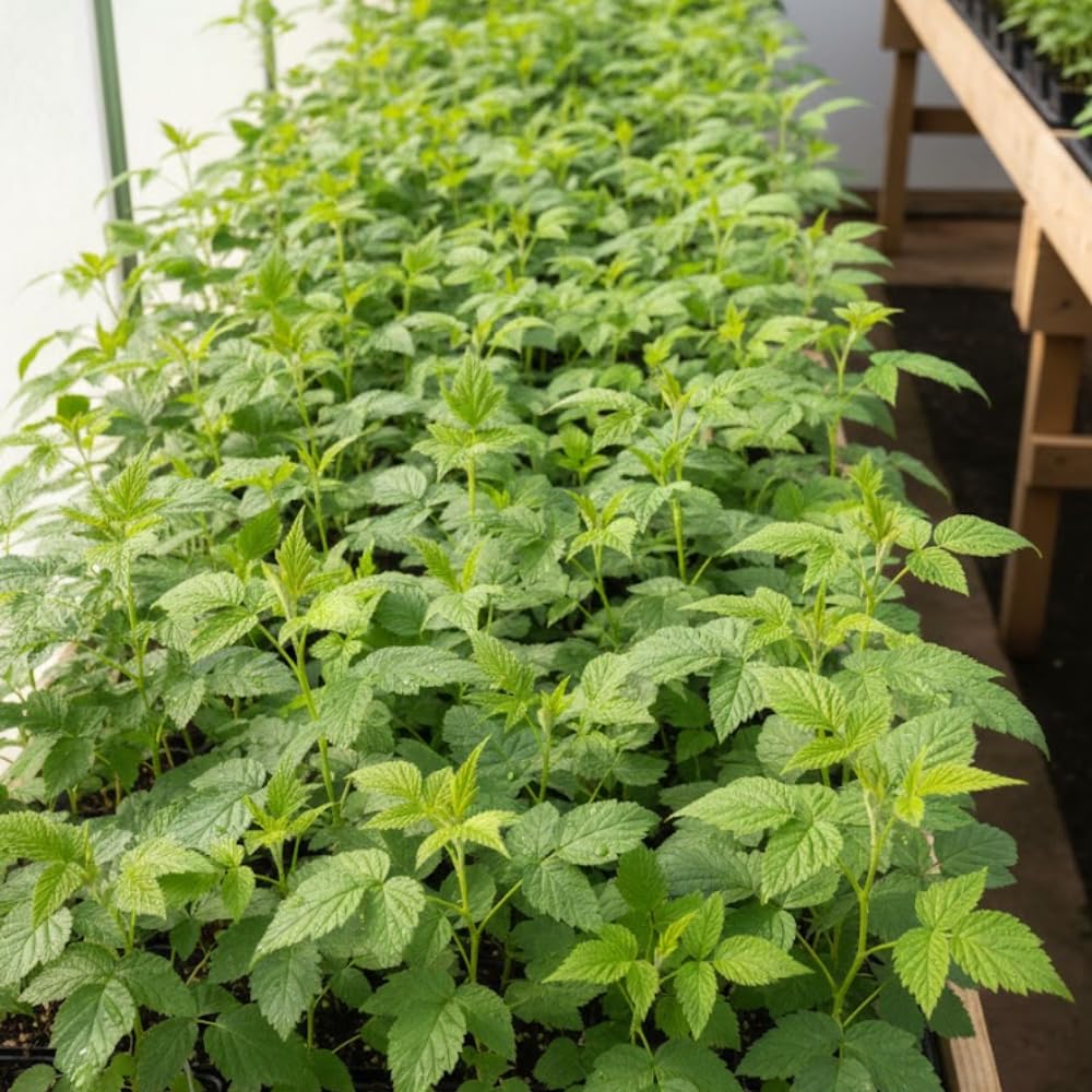 Raspberry Plant Live for Planting 6 to 12 Inch Height, Raspberry Bush Live Plant to Grow, Sweet Raspberries Seedling (Yellow Raspberry)