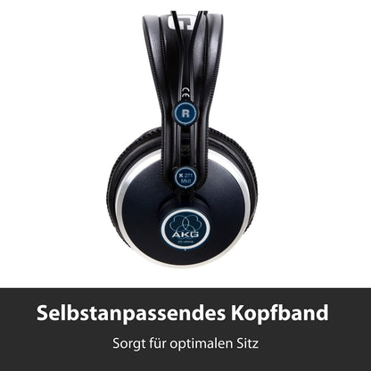 AKG Pro Audio K271 MKII Over-Ear, Closed-Back, Professional Studio Headphones, Black (2470X00190)