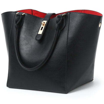 sqlp Large Work Tote Bag for Women Leather Designer Handbags Big Travel bucket bags Ladies Shoulder Bag