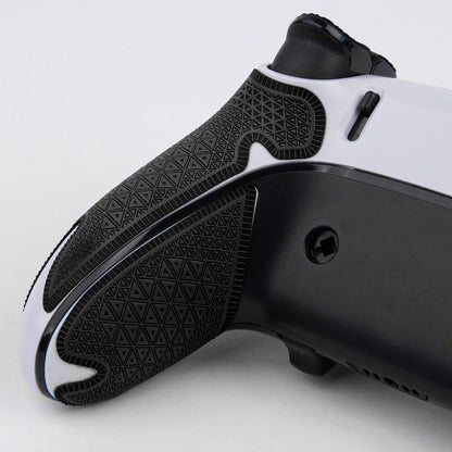 TALONGAMES Controller Grip Tapes Compatible with PS5 DualSense Edge, Ultra Version Anti Slip Tape, Sweat Absorbent, Skin kit, Compatible with PlayStation 5 Edge Grips, Buttons, Trigge, D-pad Black