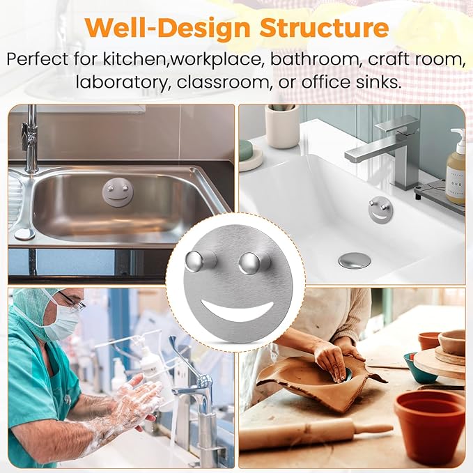 Sponge Holder, Stainless Steel Sink Caddy w/Suction Cup Installation, Sponge
