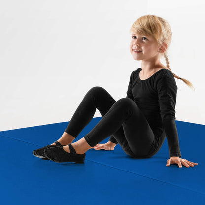 We Sell Mats Thick BiFolding Gymnastics Crash Landing Mat Pad - Portable Foam Mat for Tumbling Cheer Wrestling Martial Arts - Sponge-Core Padding Durable Vinyl Cover - Available in 4" 8" 12" Thickness